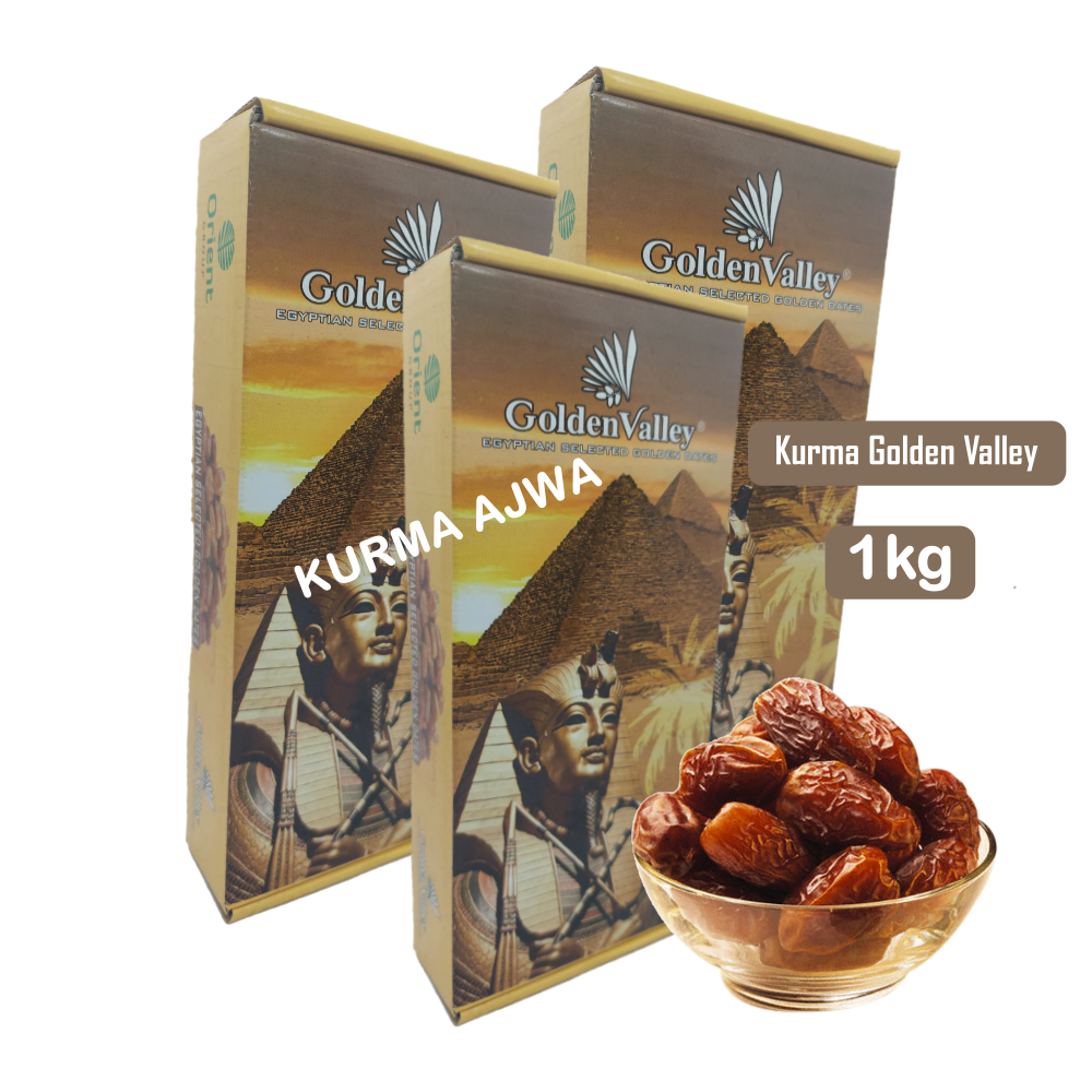 

Kurma Golden Valley 1kg | Kurma Mesir Madu