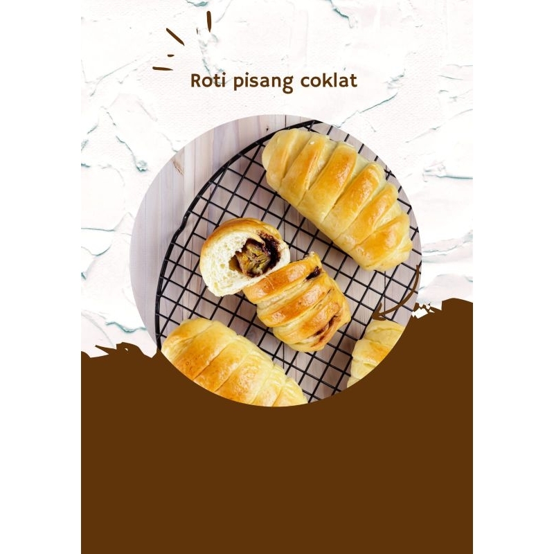 

roti pisang coklat.(harga tertera utk per psc)
