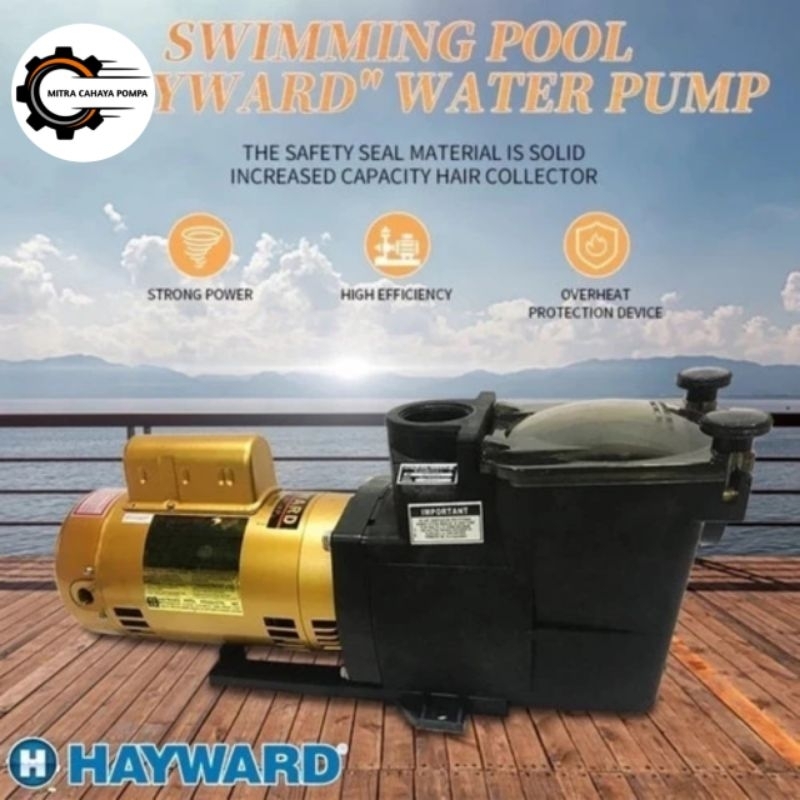 Hayward Super Pump 2HP - Model SP2001 Pompa Hayward 2 HP