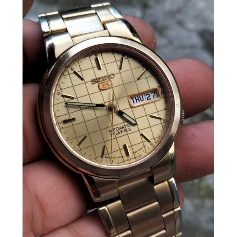 Seiko5 Gold 7S36