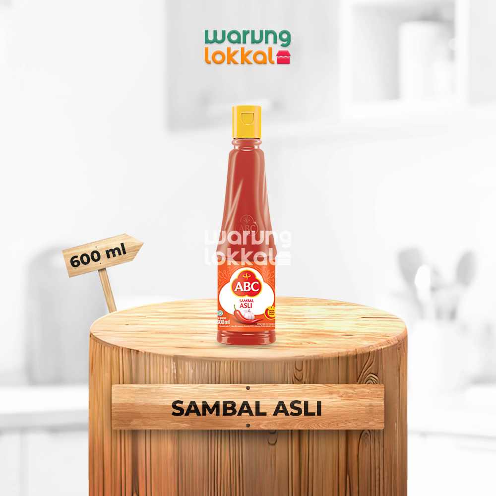 

ABC Sambal Asli 600ml - Warung Lokkal