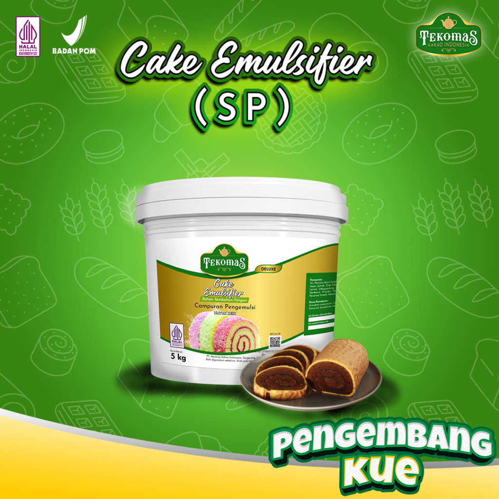 

TEKOMAS - SP Deluxe 5 kg Cake Emulsifier Bahan Pengembang Bahan Kue Premium