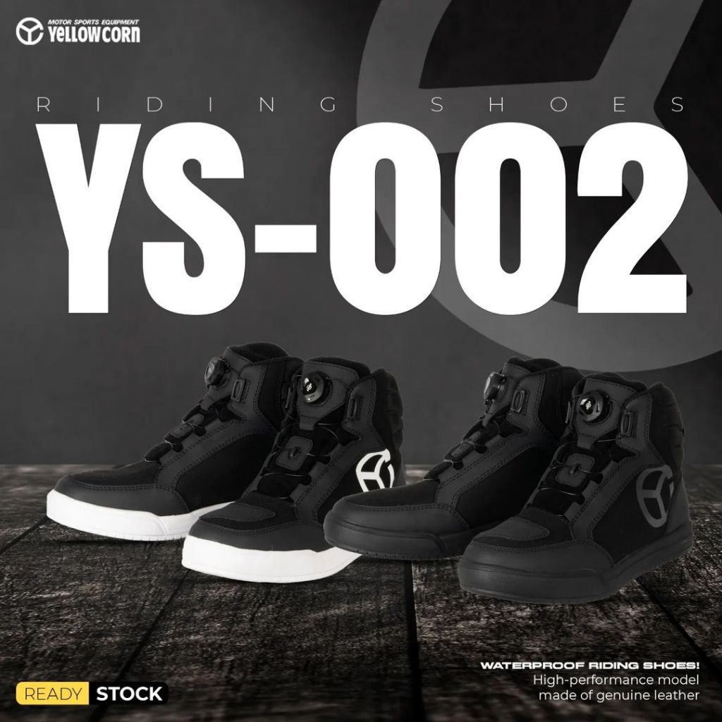 SEPATU RIDING Motor Yellow Corn YS-002 - ORI