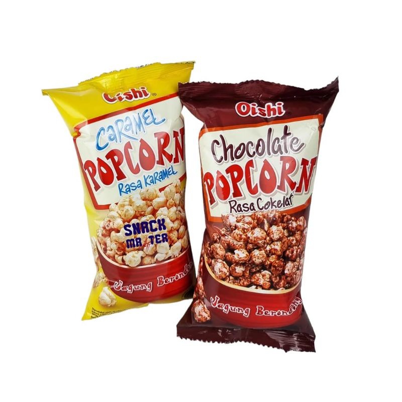 

Oishi Popcorn 20gram Coklat & Karamel