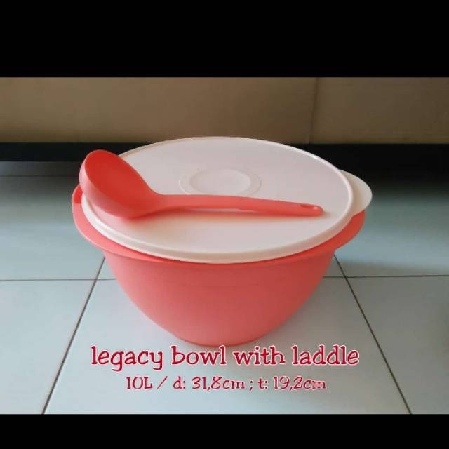 TUPPERWARE Legacy Bowl 10L