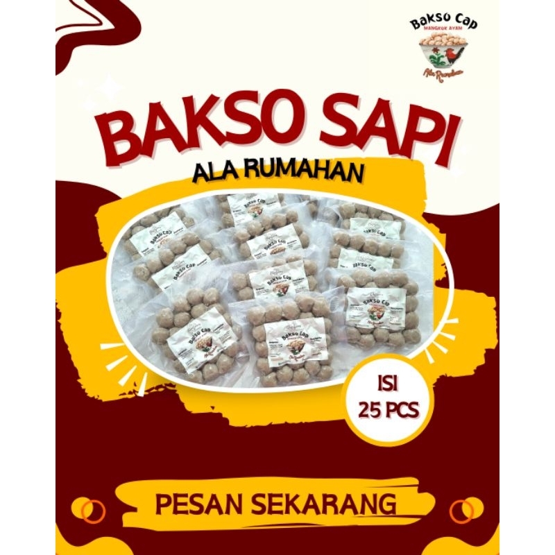 

BAKSO SAPI SUPER PREMIUM ALA RUMAHAN (HOMEMADE).