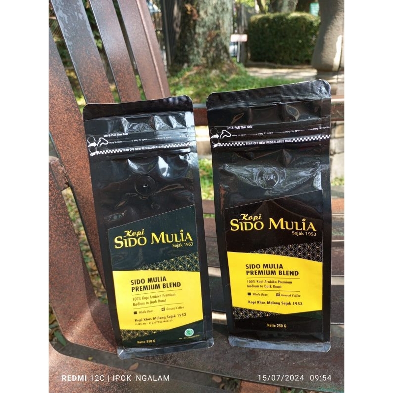 

Kopi 100% Arabika Sido Mulia Premium Black 1000gr