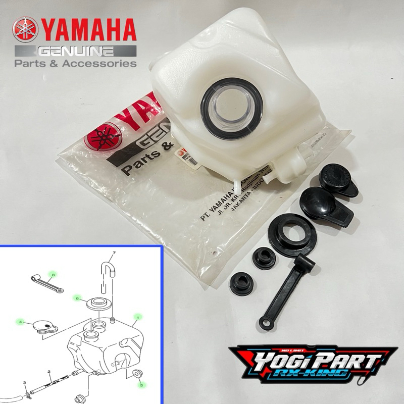 MIKA SIL TABUNG BOTOL OLI SAMPING RXKING RXS RXK