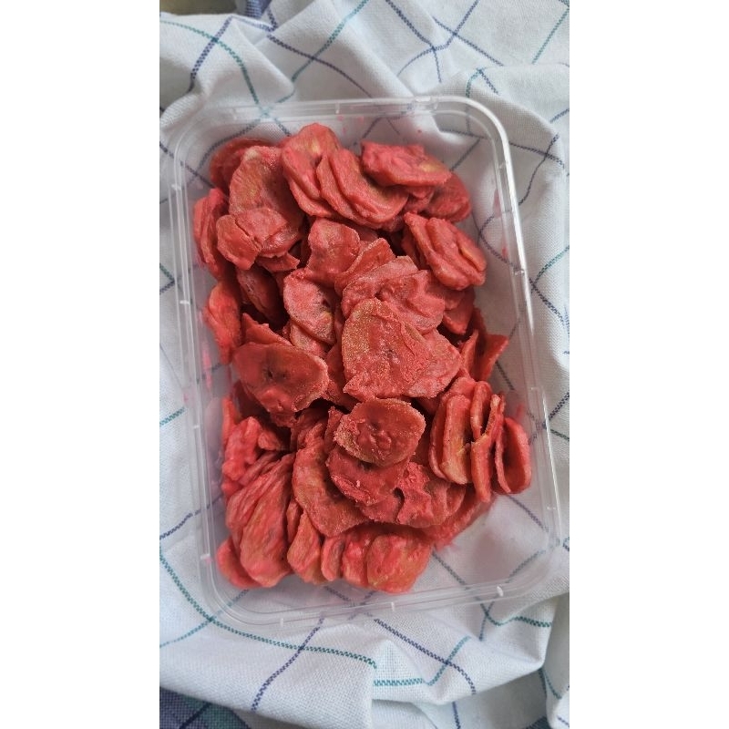 

Varian RED BERRY KERIPIK PISANG KEPOK LUMER