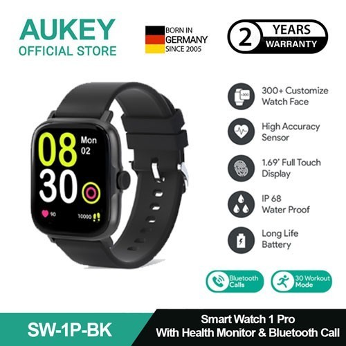 Aukey Smartwatch 1 Pro (SW-1P) - Black
