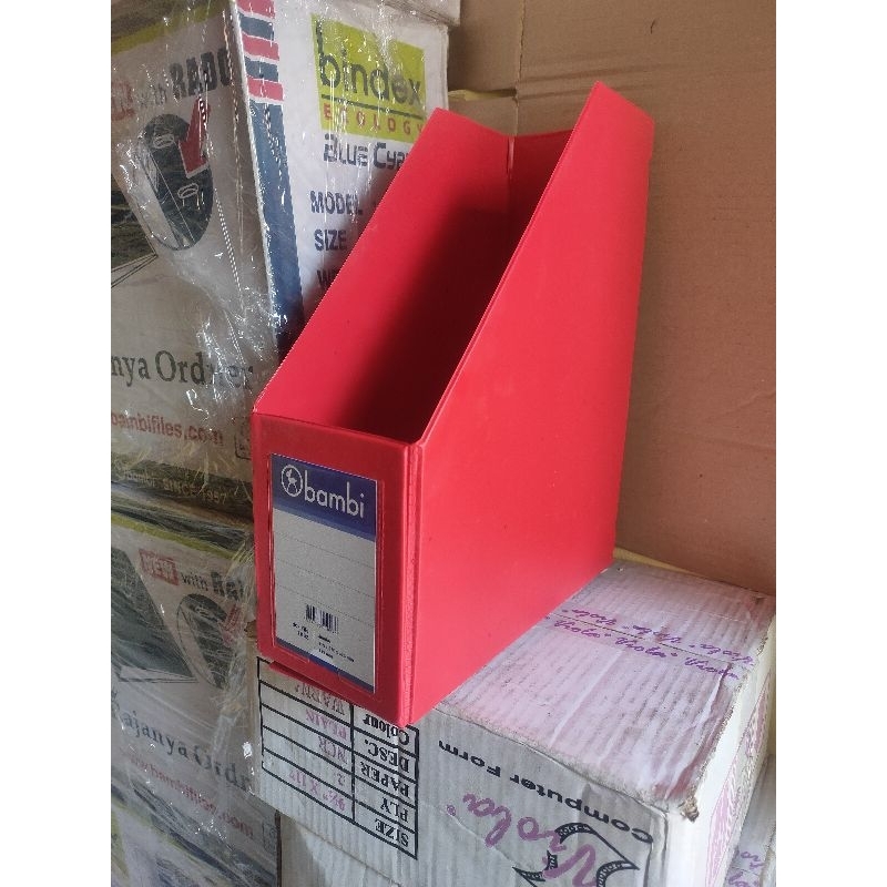 

BOX FILE BAMBI 1033 JUMBO BAMBI MAGAZINE FILE PROMO