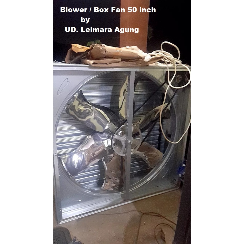 Dp ongkir pembayaran Paket blower box Fan 50 inch Subang (DP) bu wida