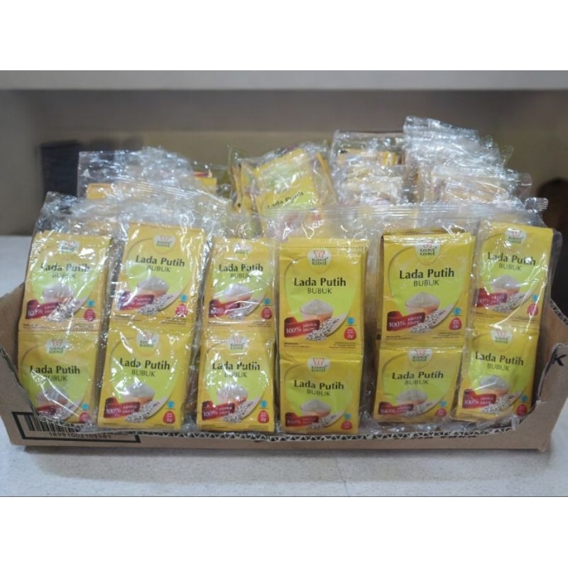 

FINDFIVEN MART - Grosir Lada Putih Bubuk 2g KOE POE