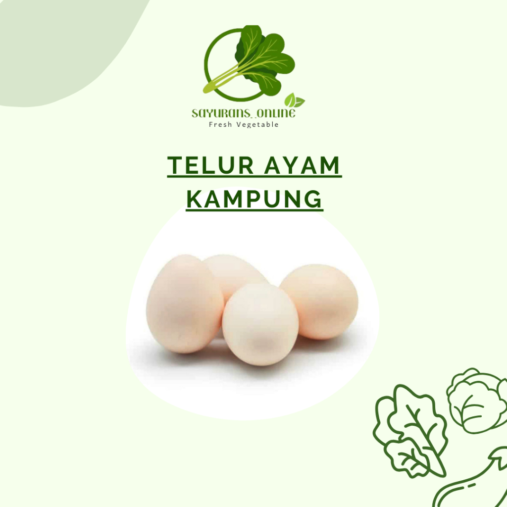 

telur ayam kampung