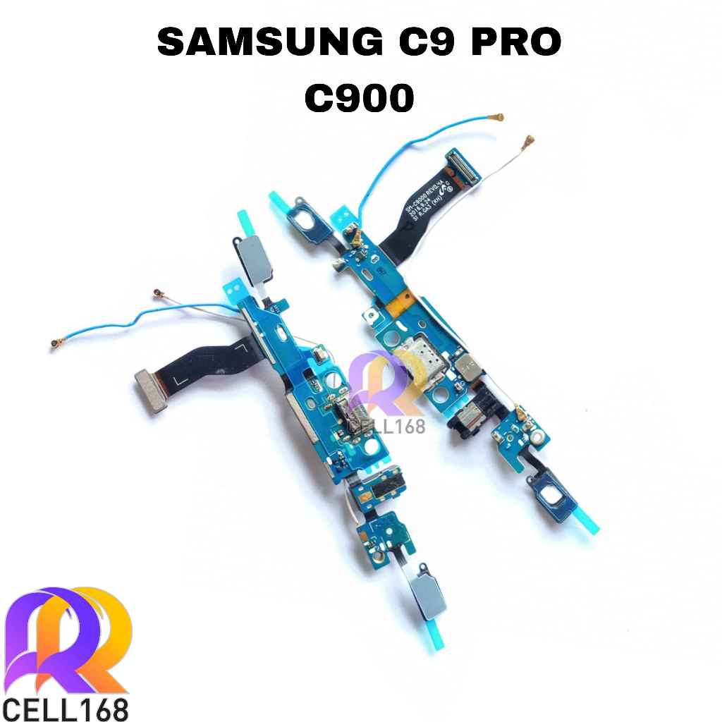 FLEXIBLE KONEKTOR CHARGER SAMSUNG C9 PRO C9000 PCB BOARD CAS MIC