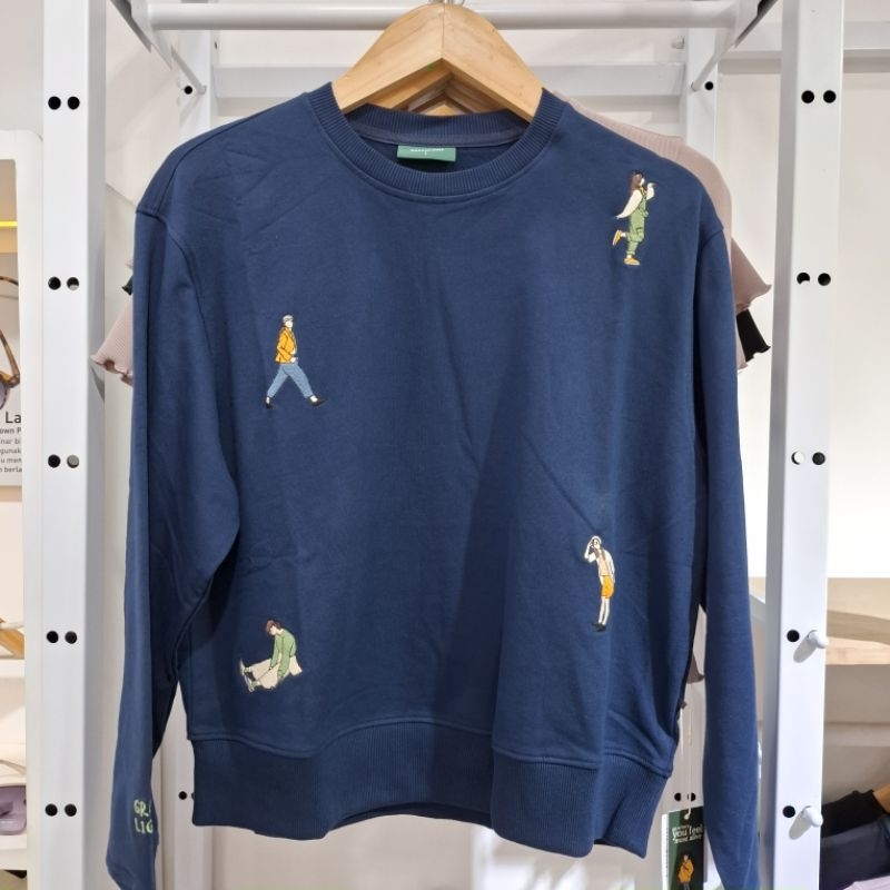 GREENLIGHT Sweater Crewneck Wanita Original