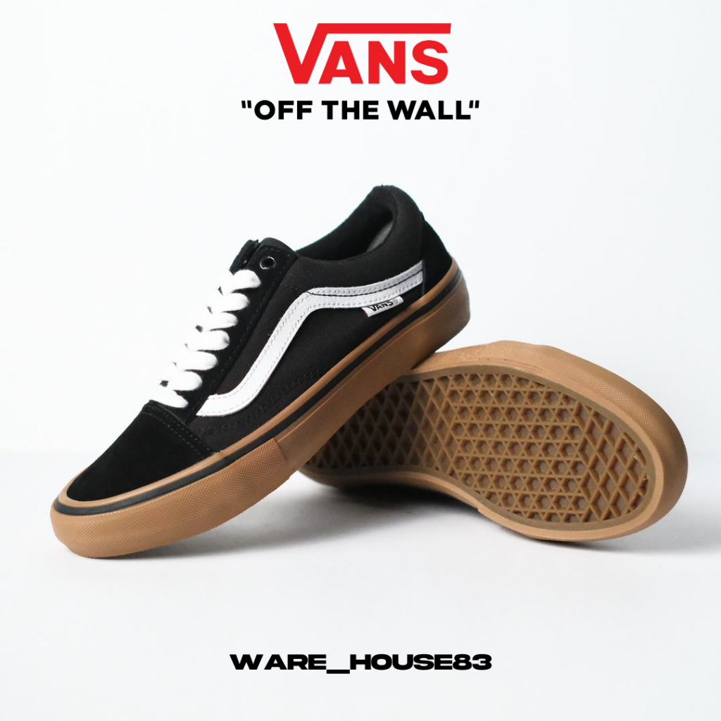 Vans Old Skool Pro Black Gum Original