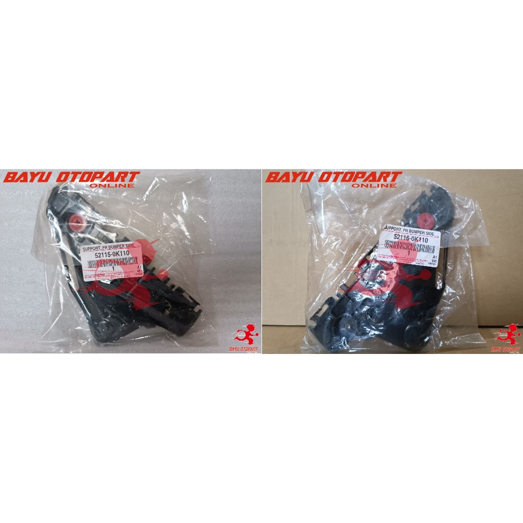 BREKET BUMPER DEPAN TOYOTA HILUX 2016 - 2022 52115/6-0K110