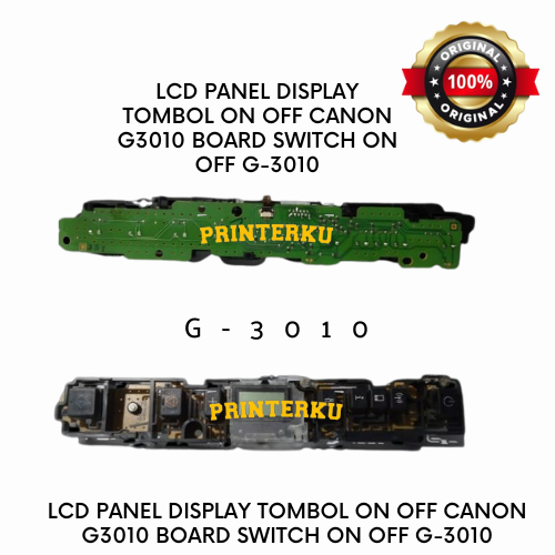 Panel Canon G3010 Tombol On Off Canon G3010 Multiguna