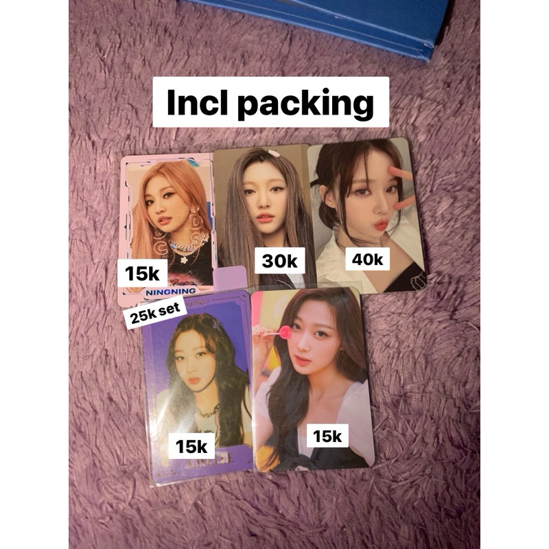 PC NINGNING TC KONSEP GIRLS PINK SELCA TC CTMI WINTER SELCA CTMI POUT GISELLE KONSEP UNGU GISELLE CA