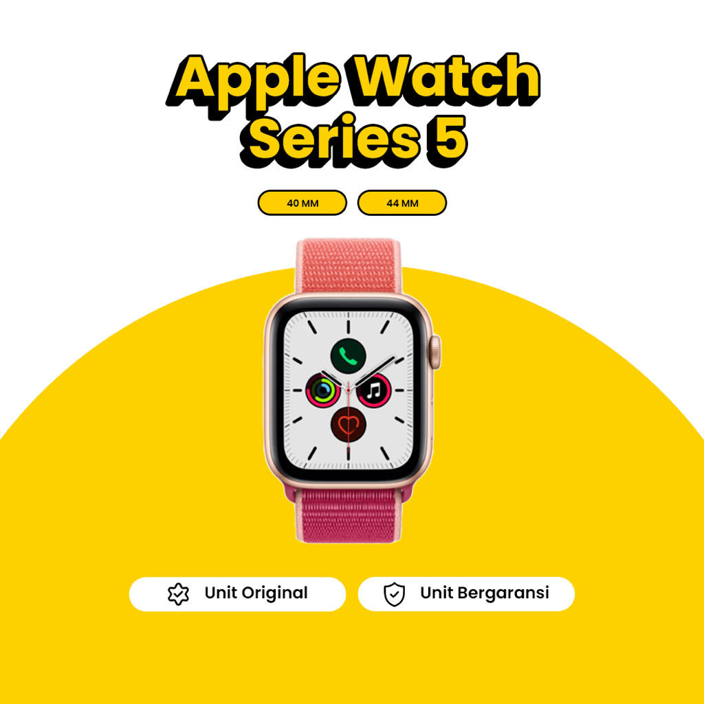 【SECOND】Apple Watch Series 5 40 MM / 44 MM Second Bekas Original