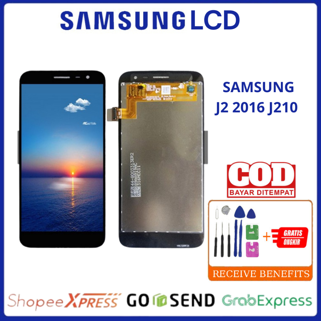 LCD FULLSET TOUCHSCREEN SAMSUNG J2 2015 J200 J200G j200F ORIGINAL