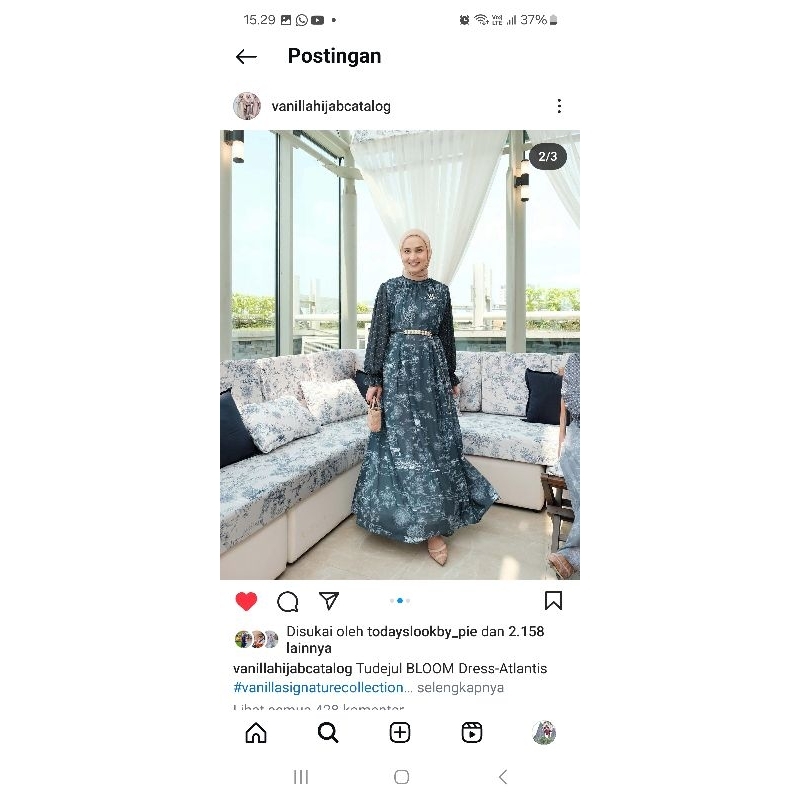 Vanillahijab Dress Tudejul