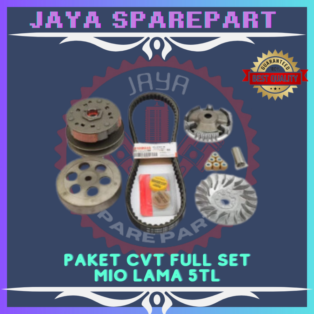 PAKET CVT SET KOMPLIT FULL SET MOTOR MIO OLD LAMA KARBU NOUVO