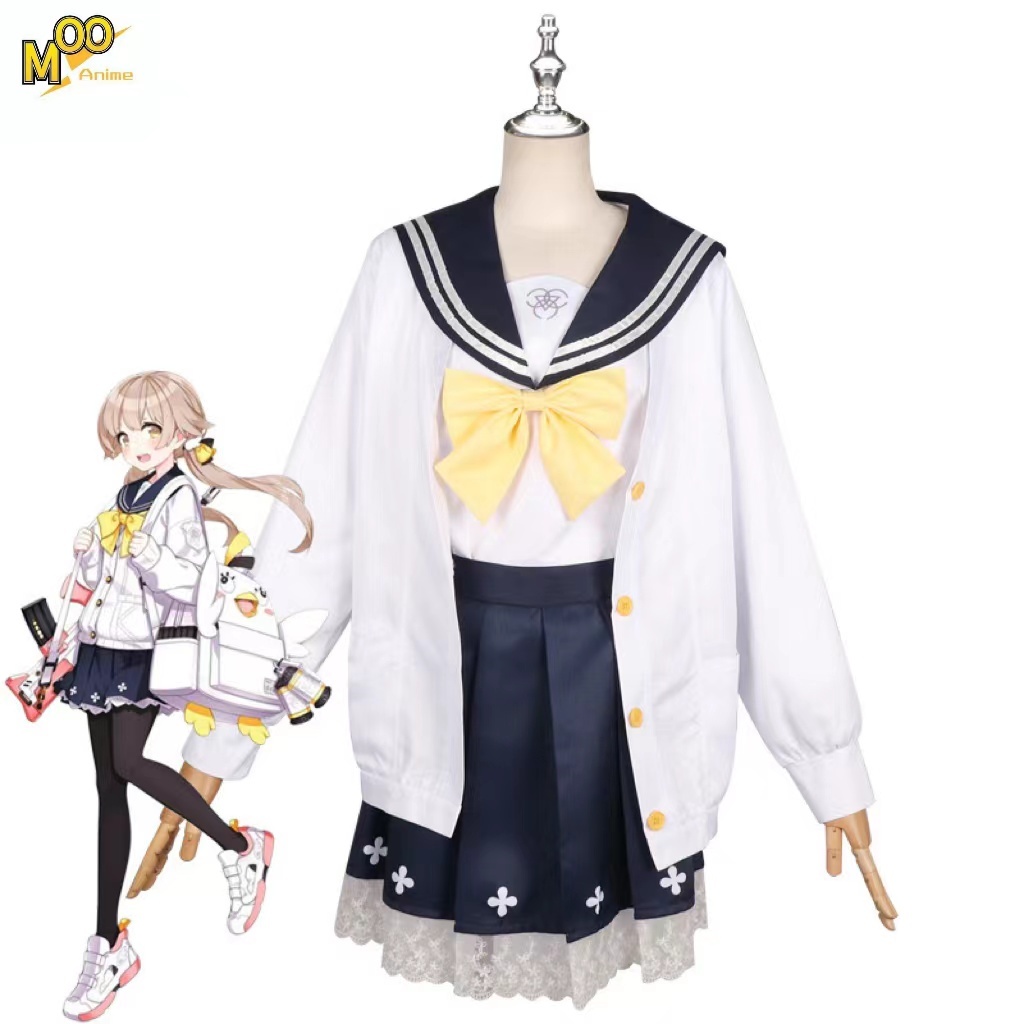 Blue Archive cosplay costume Ajitani Hifumi cosplay costume and wig Anime party costumes