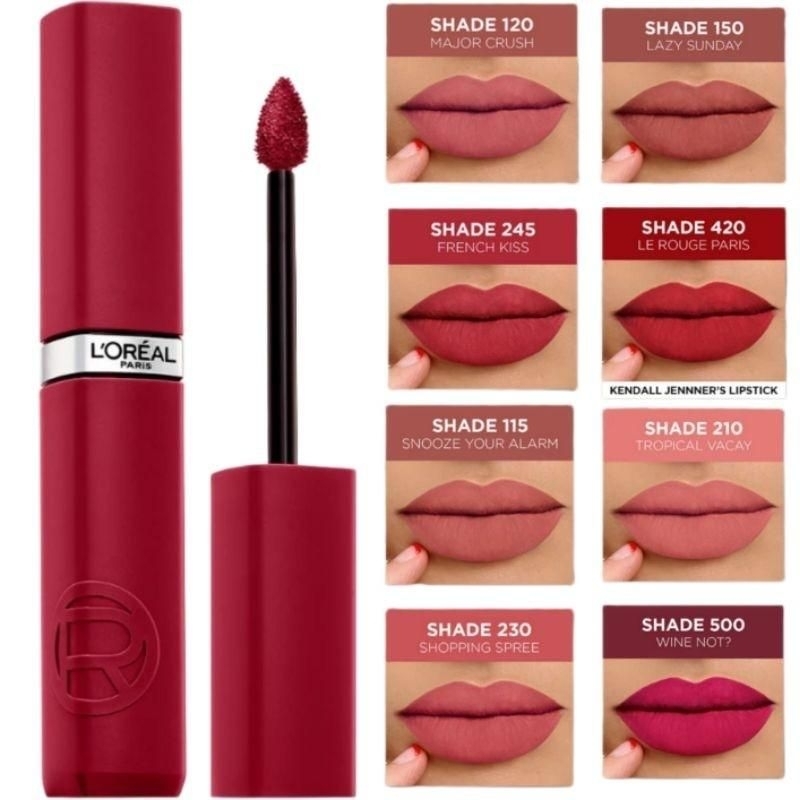 Loreal Paris Inflallible mate Lipstik