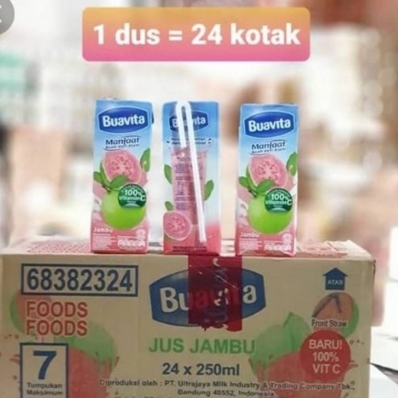 BUAVITA  1 DUS 250 ML X 24 PCS VARIANT RASA