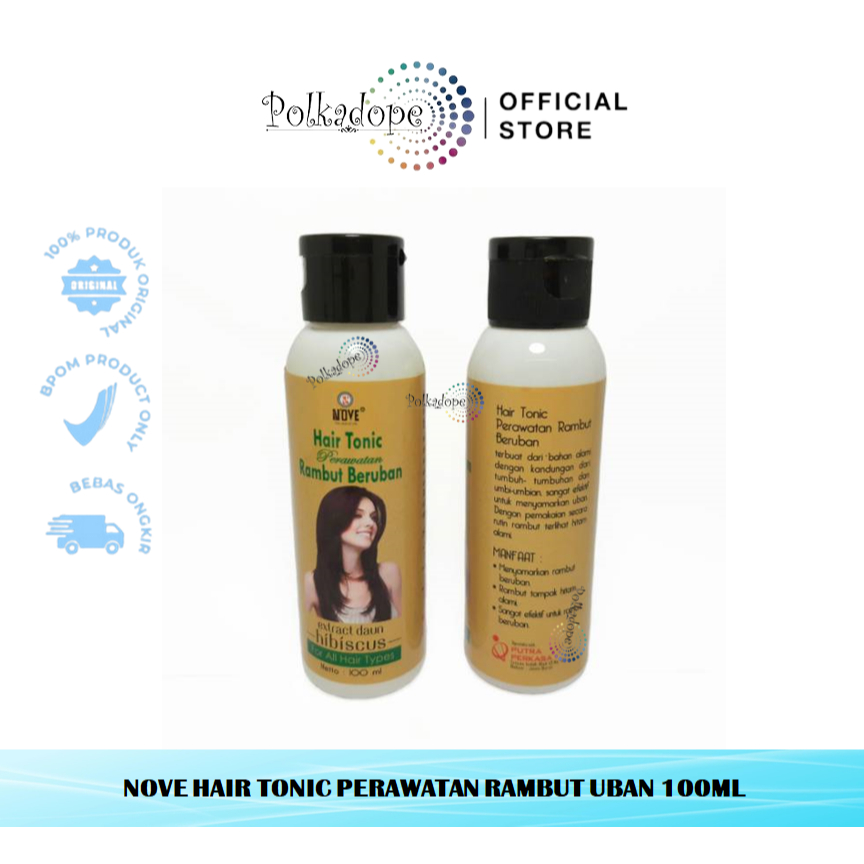 Nove Hair Tonic Perawatan Rambut Uban 100ml - Tonic Anti Uban Nove - 1 Pcs
