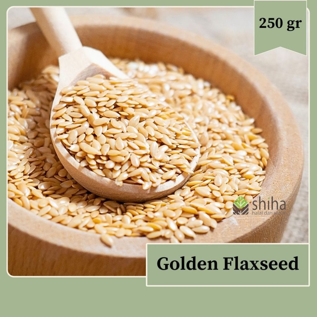 

Golden Flaxseed 250gr | Warung Shiha