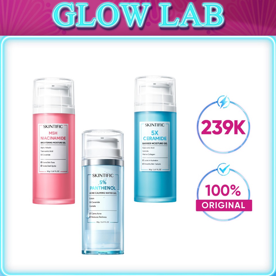 KODE J29S SKINTIFIC 8g Moisturizer Mel  Krim Wajah  Moisturizer Mencerahkan  Cream siang malam  Mois