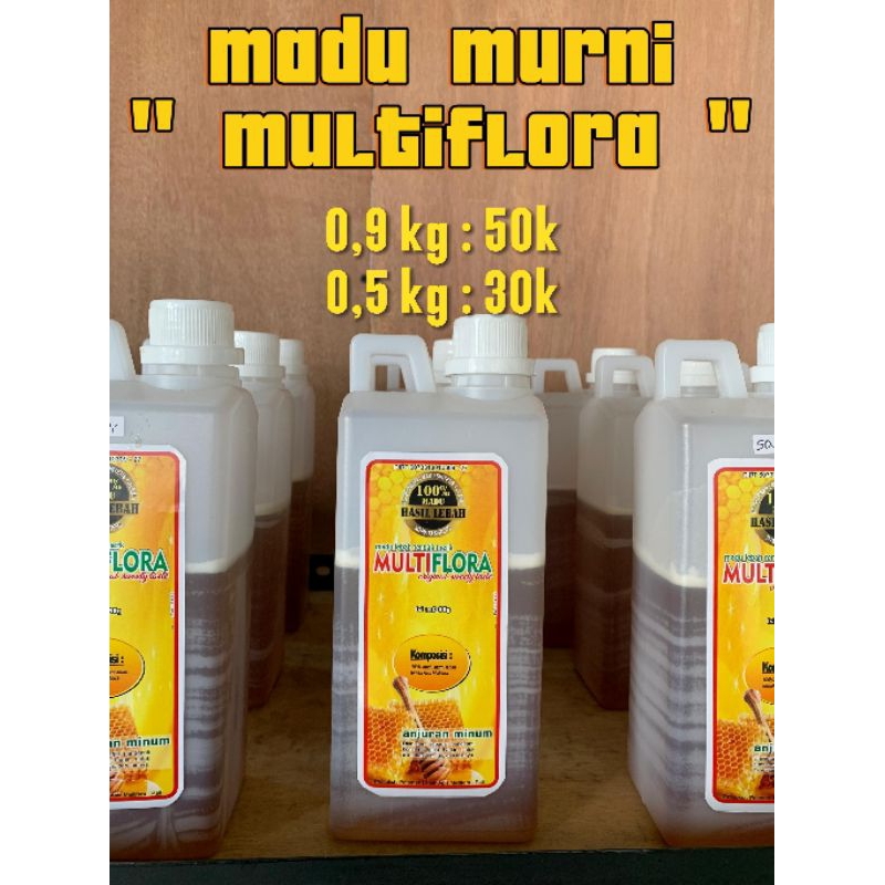 

MADU MURNI & ASLI MULTIFLORA 1Kg