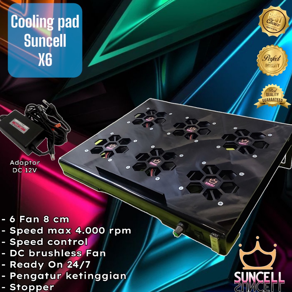 KODE F72B Cooling pad suncell X6  silent