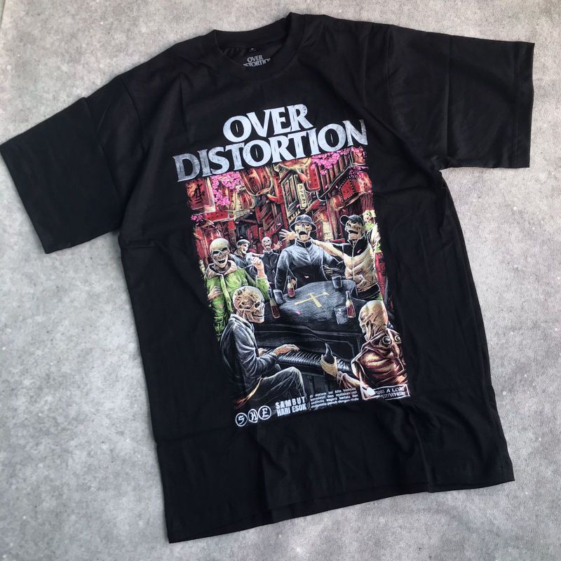 Tshirt Over Distortion - Sambut Hari Esok
