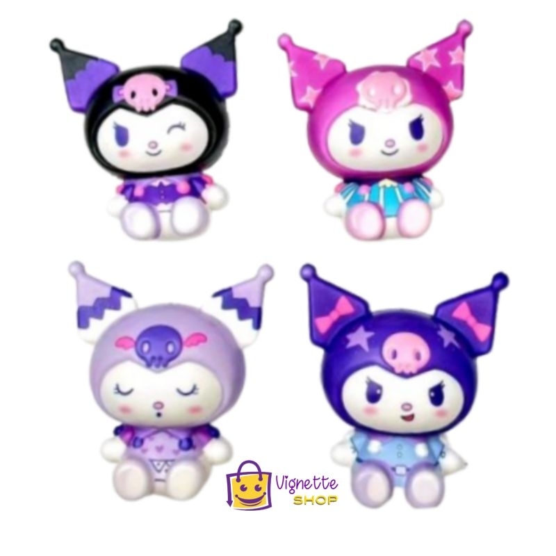 Squishy Kuromi Sanrio Karakter Lucu Mainan Squishi Sekuisi Skuisi Squisi