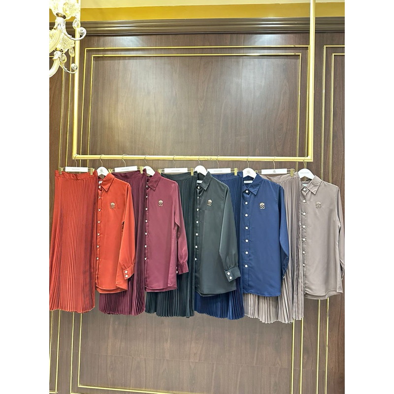 one set rok plisket ori shellasaukia