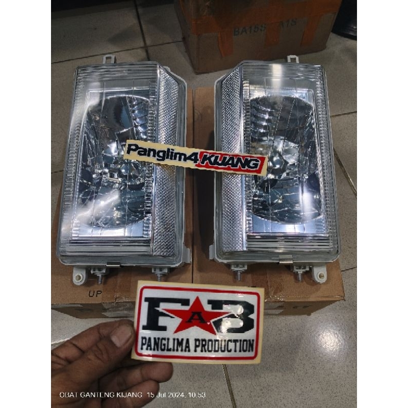 HEAD LAMP CRISTAL KIJANG GRAND MEREK ASLI DEPO