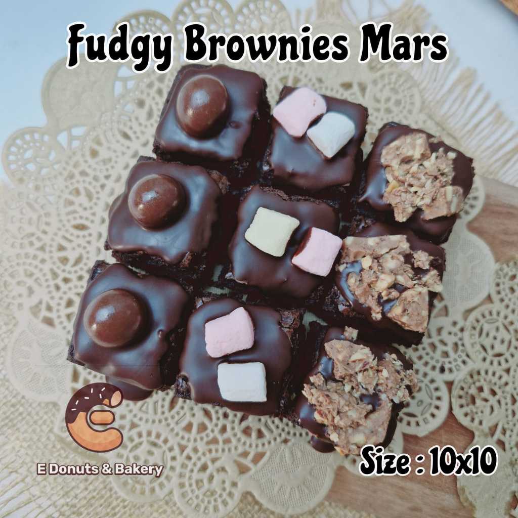 

Fudgy Brownies Mars 10x10