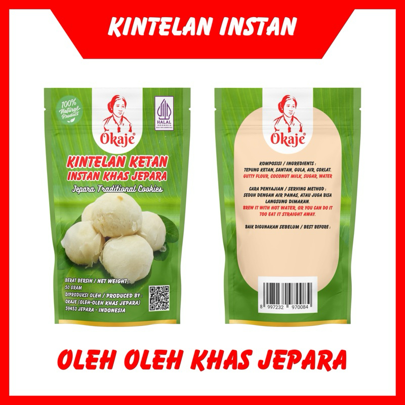 

OKAJE Kintelan Instan Khas Jepara | Oleh Oleh Khas Jepara