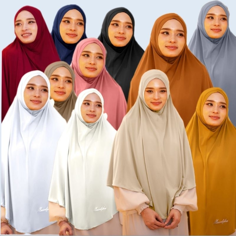 HIJAB INSTANT SHOPIA BERGO BY MANDJHA IVAN GUNAWAN