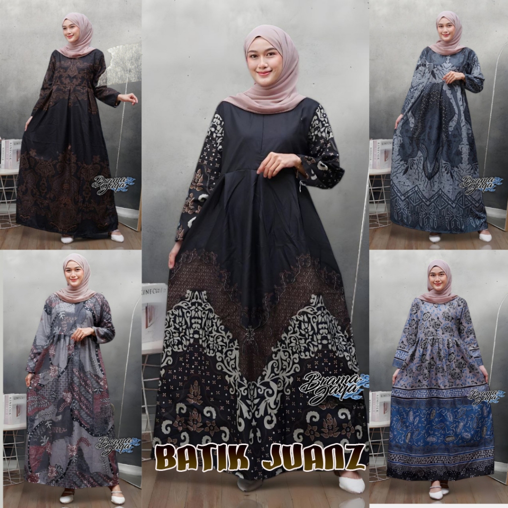 - NEW ARRIVAL - GAMIS BATIK MOTIF PREMIUM TERBARU KEKINIAN MURAH TAPI BUKAN MURAHAN