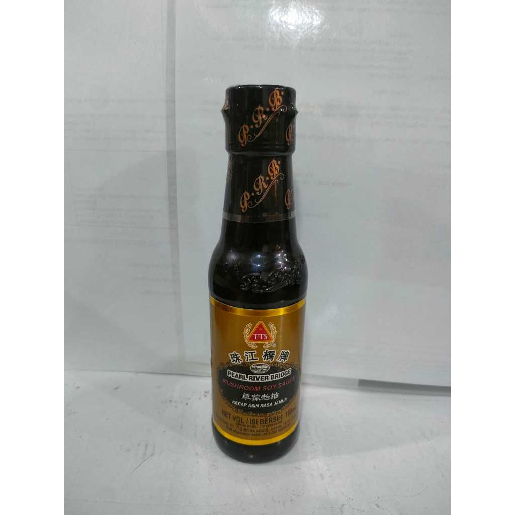 

Mushroom Soy Sauce Pearl River Bridge 150 ml Kecap Jamur/KECAP HITAM/KECAP CINA