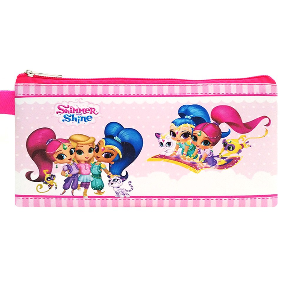 

AWAS ADA Mini Case Shimmer Shine Stationary Fanta Organizer Pencil Case Tempat Pensil Travelling Organizer