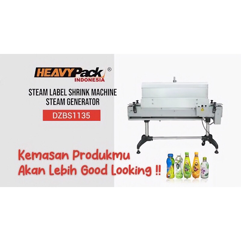 Heavypack Steam Label Shrink Machine DZBS-1135 / Mesin Shrink Label