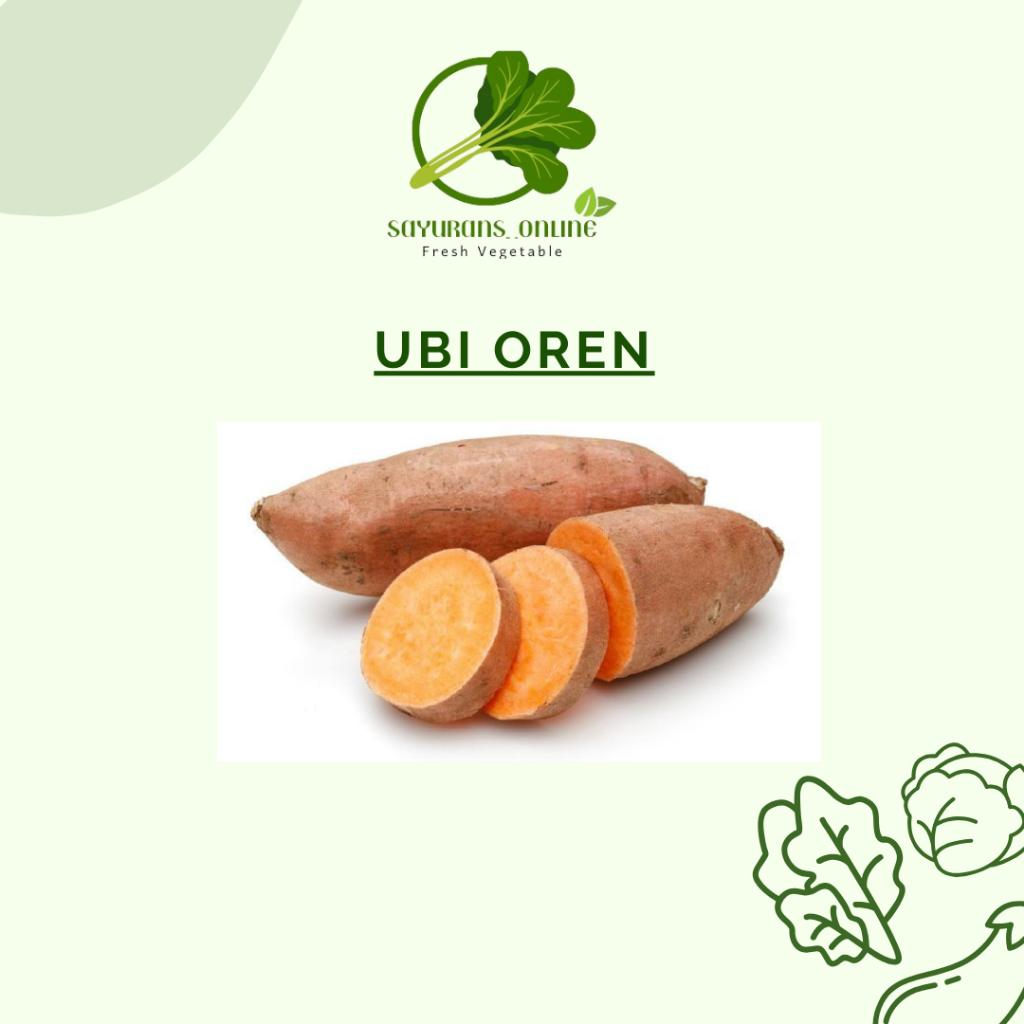 

ubi oren / telo kuning 1kg