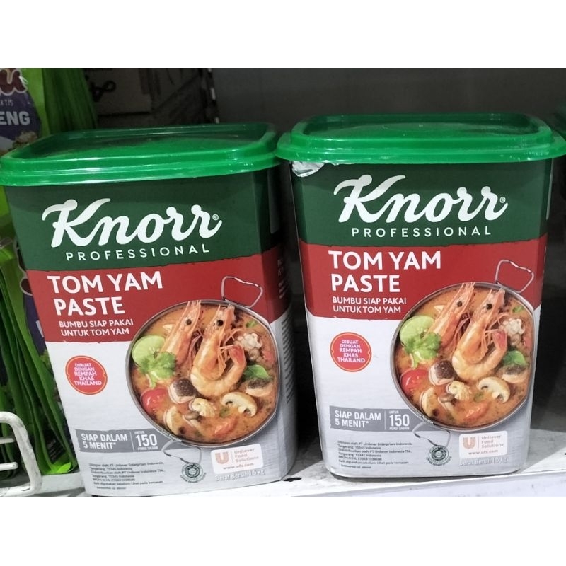 

Knorr TomYam Paste 1,5 kg/Pcs