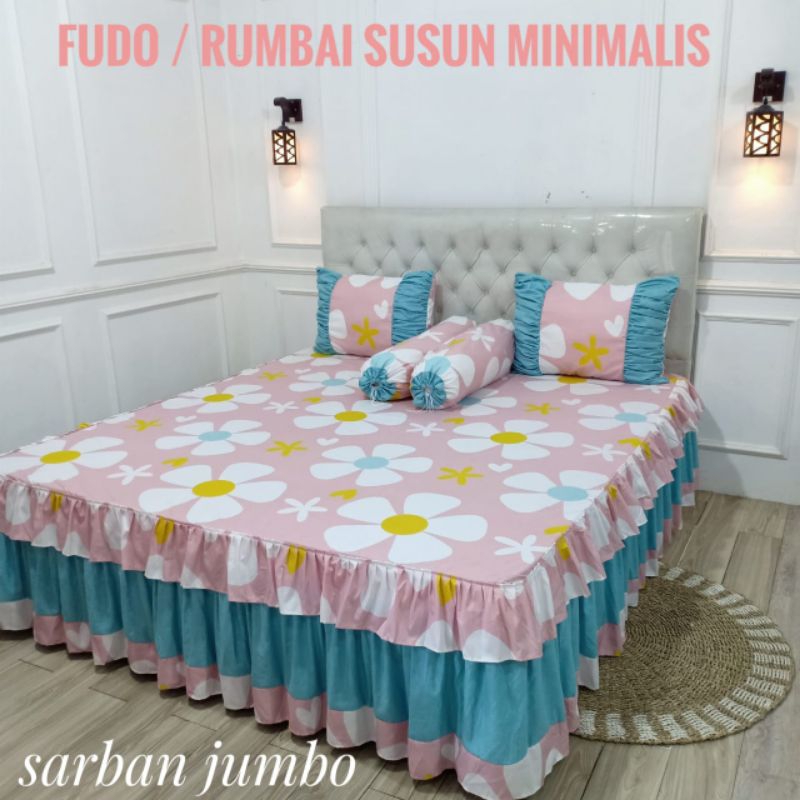 Sprei Rumbai Kombinasi | Rumbai Susun Uk 200×200 | Sprei Rumbai | Sprei Rumbai Size Extra King | Spr